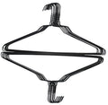 100 Black Wire 18 Standard Shirt Hangers 14.5 Gauge ...