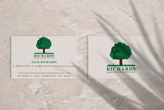 Business Card Design | Cinco Creative | Logo Design  | B-Card Design