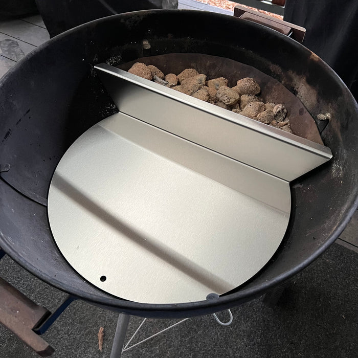 57cm/22in Kettle Offset Plate 304SS