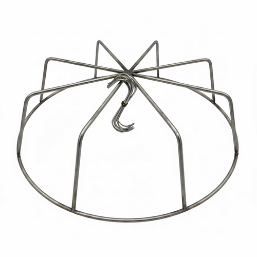 10 stainless steel BBQ hooks included with CLD Fabrication WSM rib rack – Lava Lock competitor