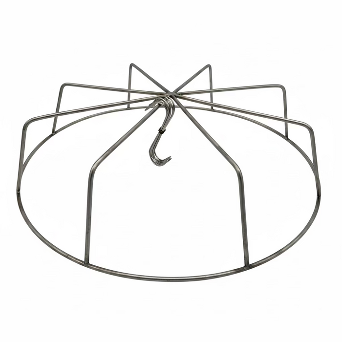10 stainless steel BBQ hooks included with CLD Fabrication WSM rib rack – Lava Lock competitor