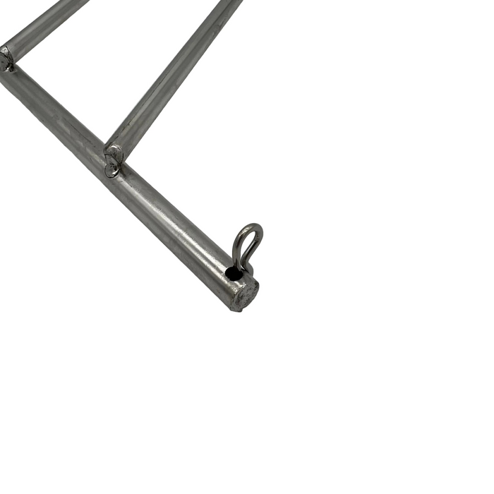 Heavy Duty 57cm Kettle Triangle Stainless Steel