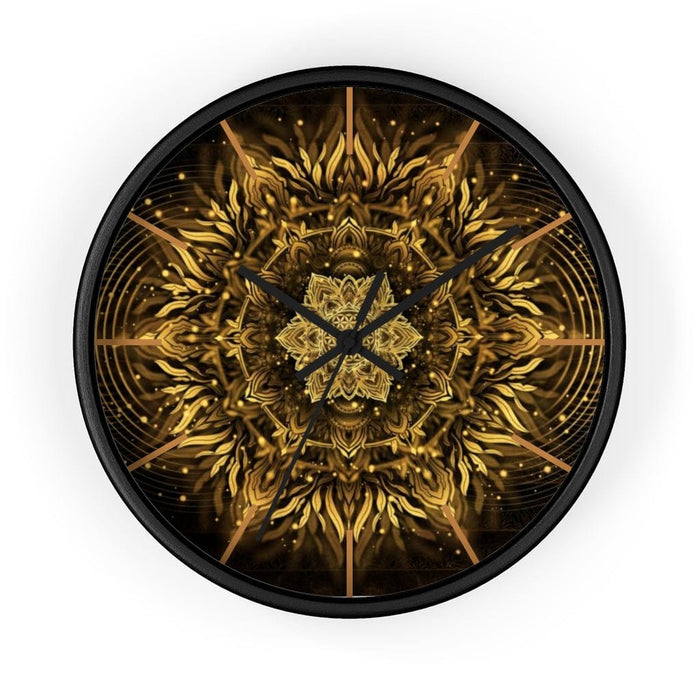 Aligned Flower - Gold by YantrArt