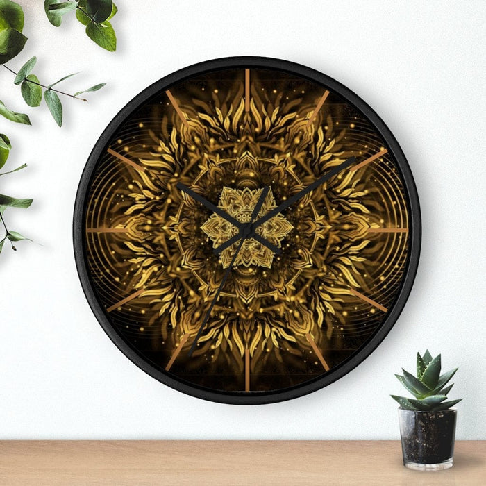 Aligned Flower - Gold by YantrArt