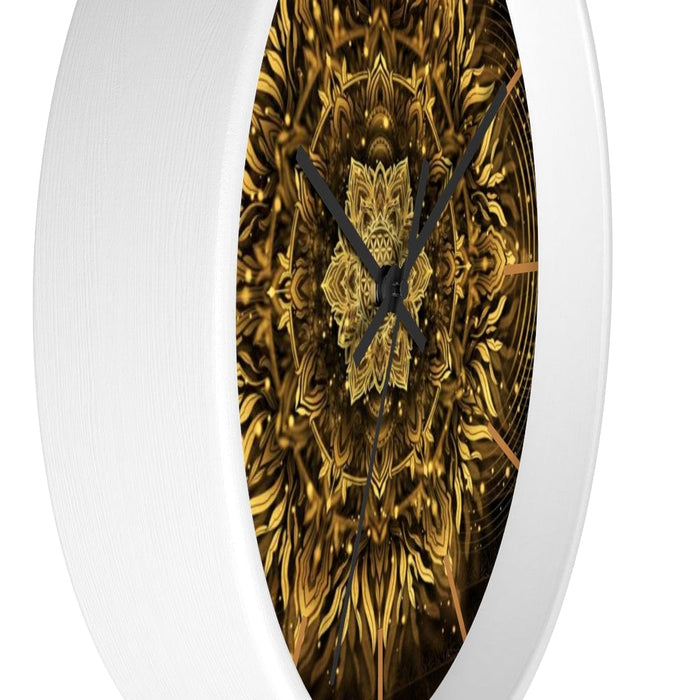 Aligned Flower - Gold by YantrArt