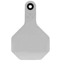 All American Livestock Tag, Blank, Medium, White, 25-Pk.