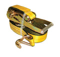 Ancra Cargo  2" x 27’ Medium Wide Handle Ratchet Strap w/J-Hooks, Bulk Bin