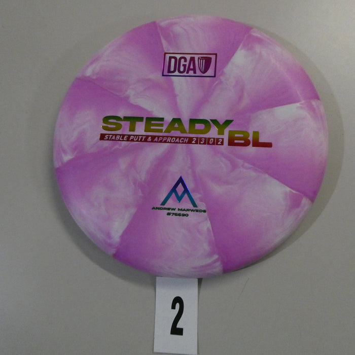 Andrew Marwede Stone Swirly Steady (BL- Beadless)