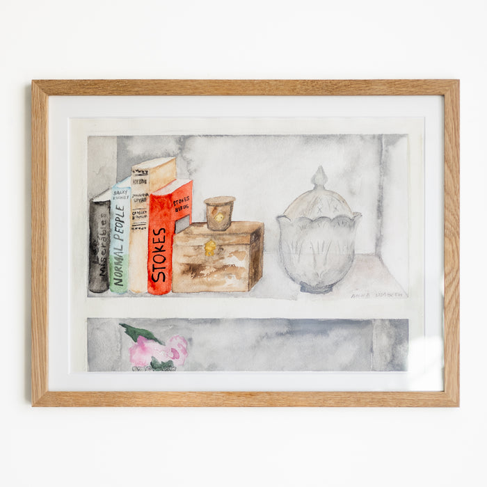 Anna Lisabeth “Bookshelf” Original Painting