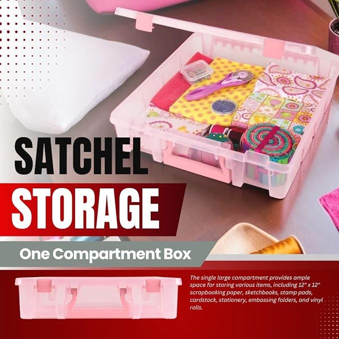 ArtBin 6955RK Super Satchel 1-Compartment Box