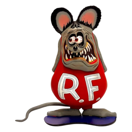 ATLANTIS Rat Fink Ed Big Daddy Roths Plastic Model