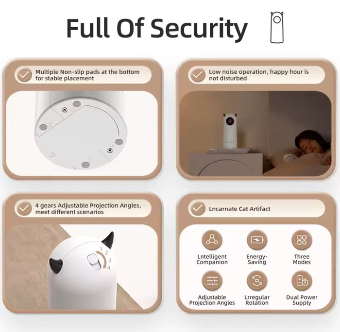 Automatic Laser Cat Toy – supplier product view 6