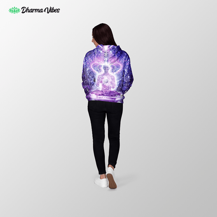 Balanced Self by Cameron Gray Visionary Hoodie