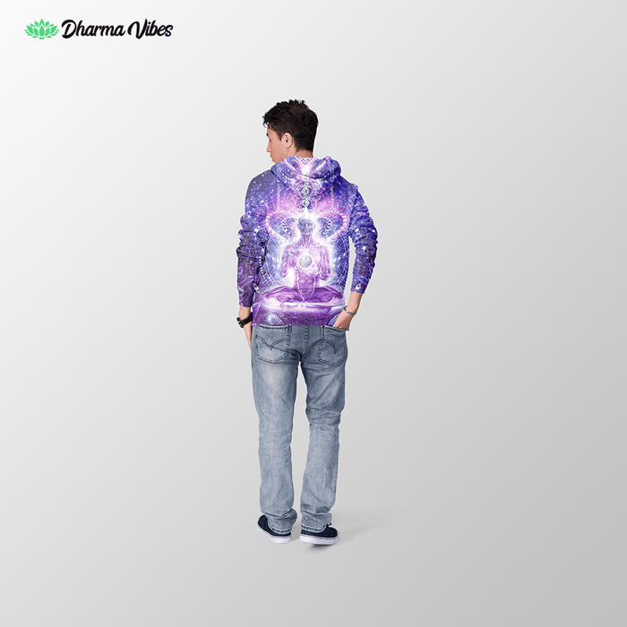 Balanced Self by Cameron Gray Visionary Hoodie