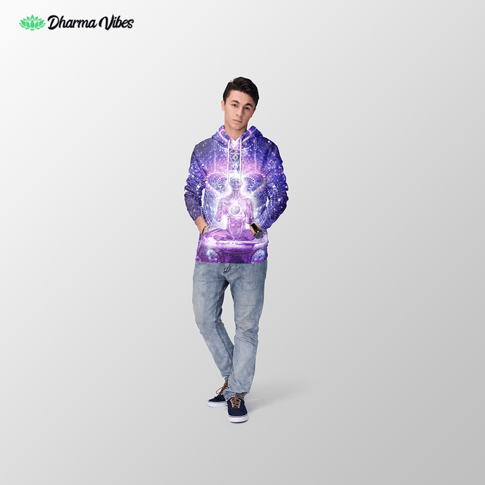 Balanced Self by Cameron Gray Visionary Hoodie