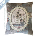 Basket of Flowers Pillow by Lynette Anderson
