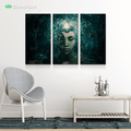 Beautiful and Broken by Cameron Gray 3-Piece Canvas