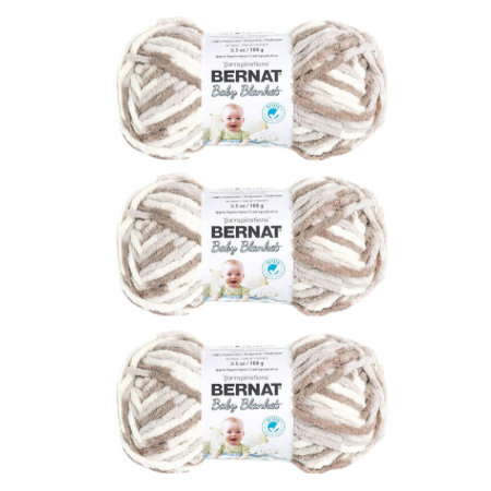 Bernat Baby Blanket Little Sand Castles Yarn