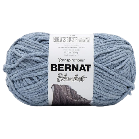 BERNAT BLANKET BB, GRAY BLUE