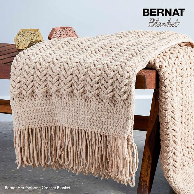 BERNAT BLANKET BB, GRAY BLUE