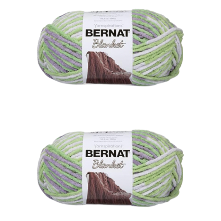 Bernat Blanket Lilac Leaf Yarn