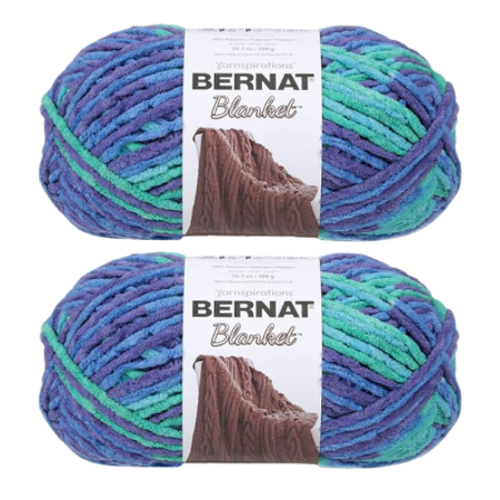 Bernat Blanket Ocean Shades Yarn