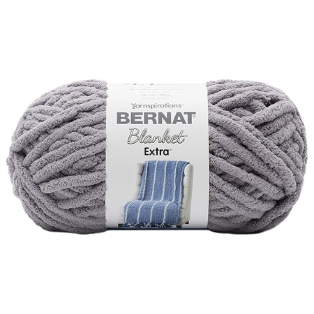 Bernat Vapor Gray Blanket Extra, 1 Pack