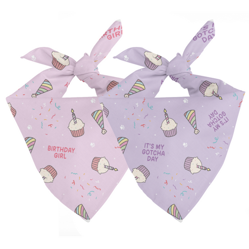 Birthday Girl & Gotcha Day Dog Bandana