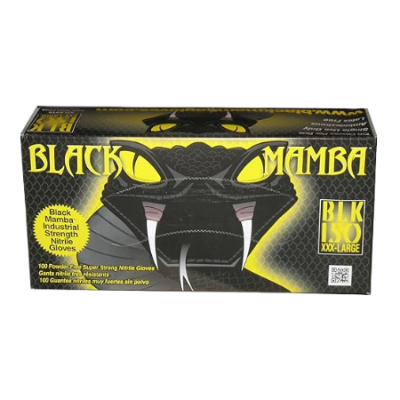 Black Mamba Super Strong Nitrile 100 Glove Box