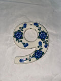 Blue Poppy Nine - Shape B09 - Pattern Blue Poppy (163)