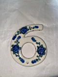 Blue Poppy Six - Shape B06 - Pattern Blue Poppy