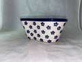 Blue Sunflower Deep Heart - Shape S253A - Pattern Blue Sunflower
