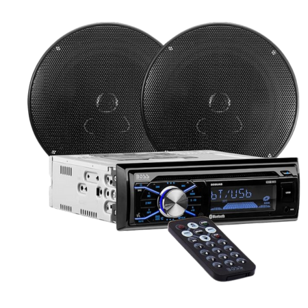 BOSS Audio Systems 656BCK Car Stereo Package