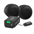 BOSS Audio Systems MCBK520B Motorcycle 3 Inch Stereo Speakers and Amplifier Audio Sound System