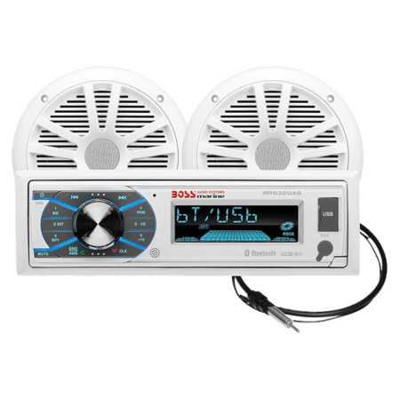 BOSS Audio Systems MCK632WB.6 Bluetooth Car Stereo Receiver with USB Port