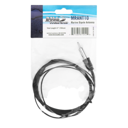 BOSS Audio Systems MRANT10 Weatherproof Marine Dipole Hideaway Antenn