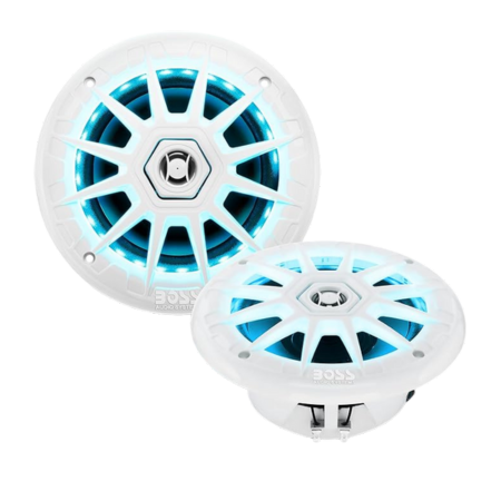 BOSS Audio Systems MRGB65 6.5 Inch Marine Boat Stereo Speakers