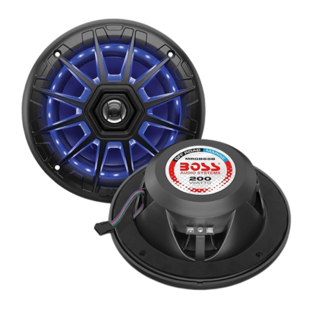 BOSS Audio Systems MRGB65B 6.5 Inch Marine Boat Stereo Speakers (Copy)