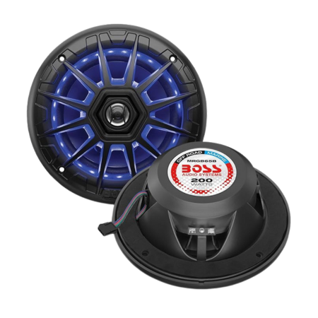 BOSS Audio Systems MRGB65B 6.5 Inch Marine Boat Stereo Speakers