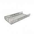 CLD Fabrication Brisket Mate Long Brisket Caddy – angled view showing perforated honeycomb stainless steel base and raised back panel