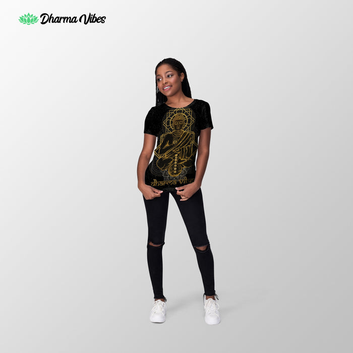 Buddha by Caelan Stokkermans All-Over T-Shirt