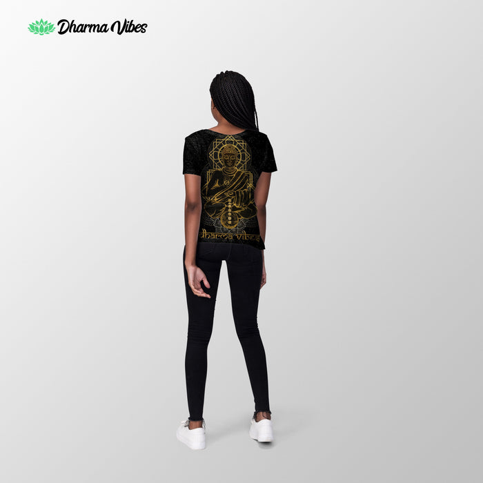 Buddha by Caelan Stokkermans All-Over T-Shirt