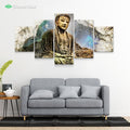 Buddha Enlightenment by McAshe 5-Piece Canvas
