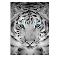 Camelot Dots Silver Tiger Diamond Painting Kit