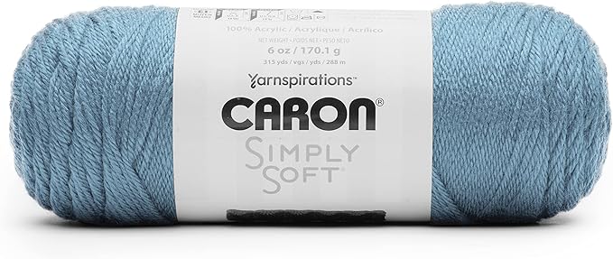 Caron Simply Soft Light Country Blue Yarn