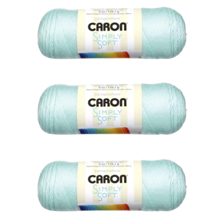 Caron Simply Soft Soft Green Yarn