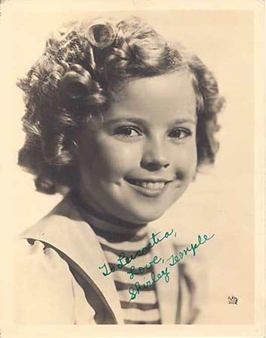 Cat. #00411412:  SHIRLEY TEMPLE