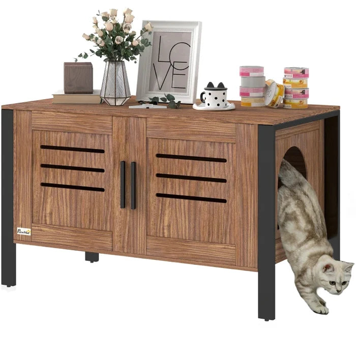 Cat Litter Box Enclosure Coco - PETSTEP