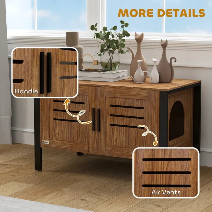 Cat Litter Box Enclosure Coco - PETSTEP