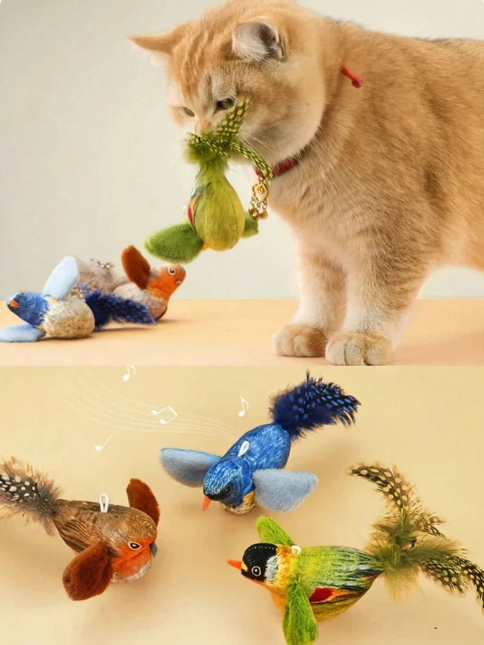 Chirping Bird Cat Toy – supplier product view 2